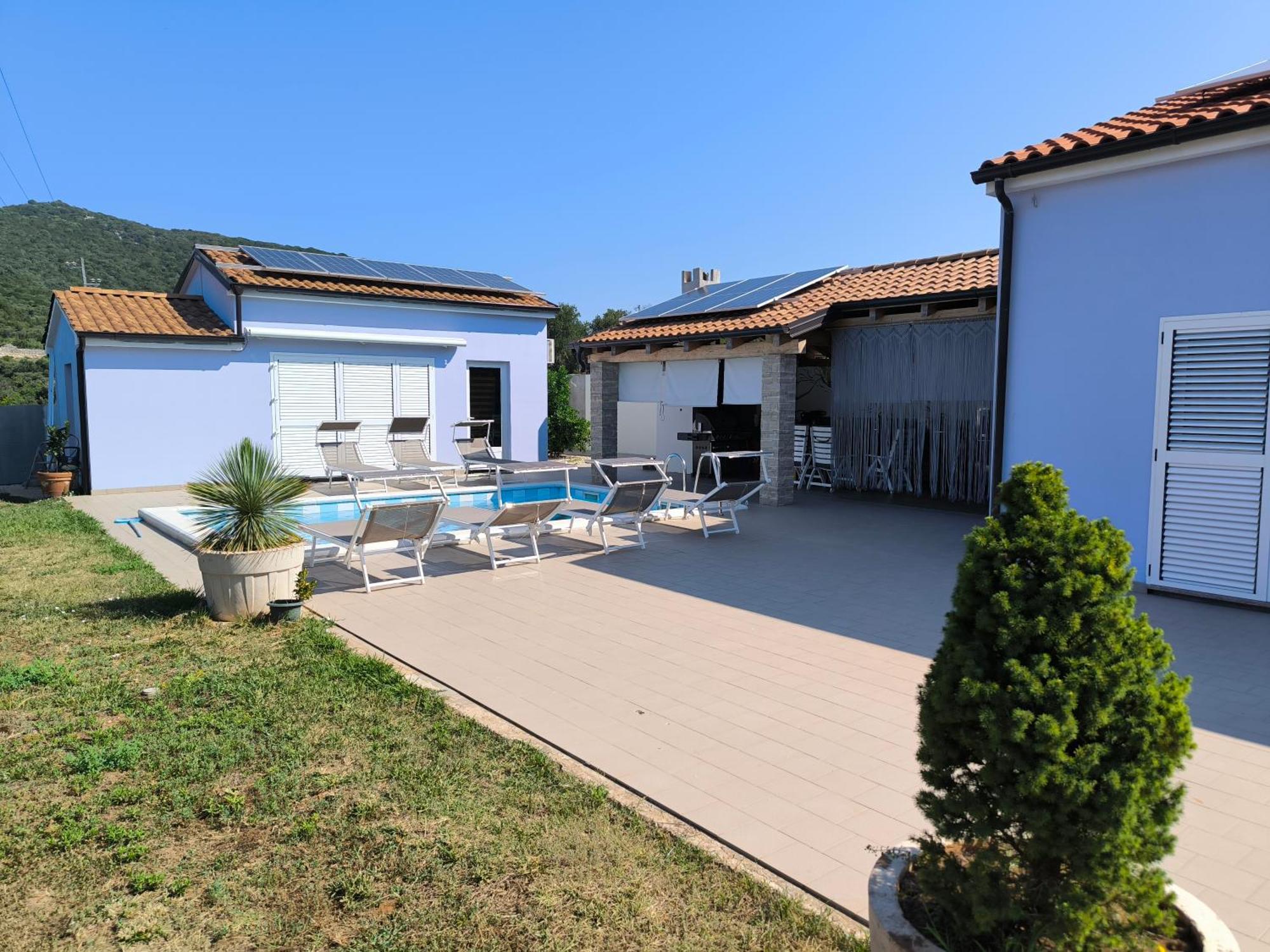 House With Pool Vila Mali Lošinj Exterior foto